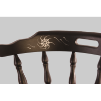 Vintage stoel dot art 03