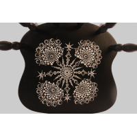 Vintage stoel dot art 03