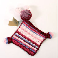 Knuffeldoekje bordeaux