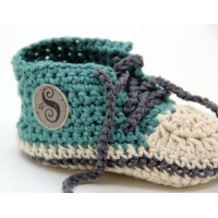 Babysneakers gehaakt