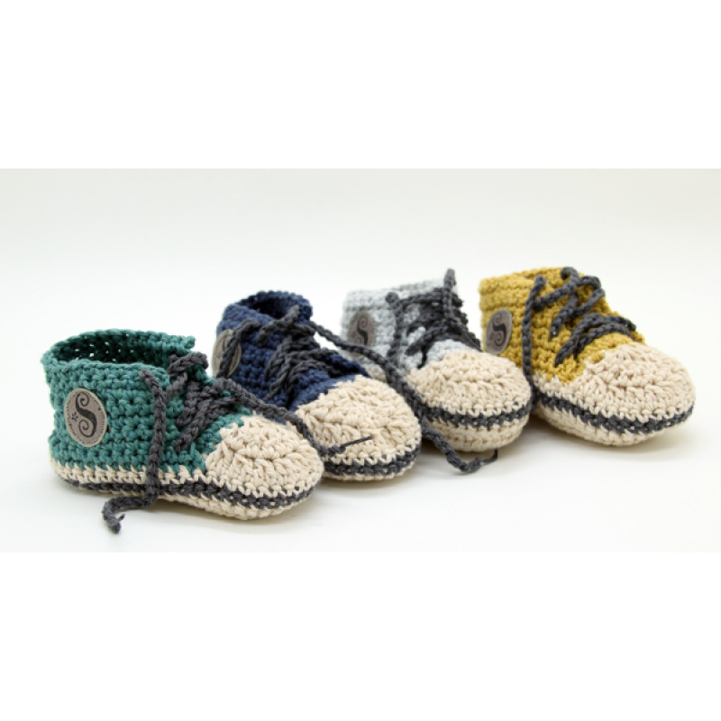 Babysneakers gehaakt