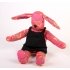 Knuffel Haas Pink Flower