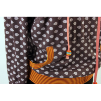 Hoodie "Brown Leaves"