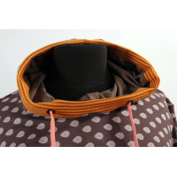 Hoodie "Brown Leaves"