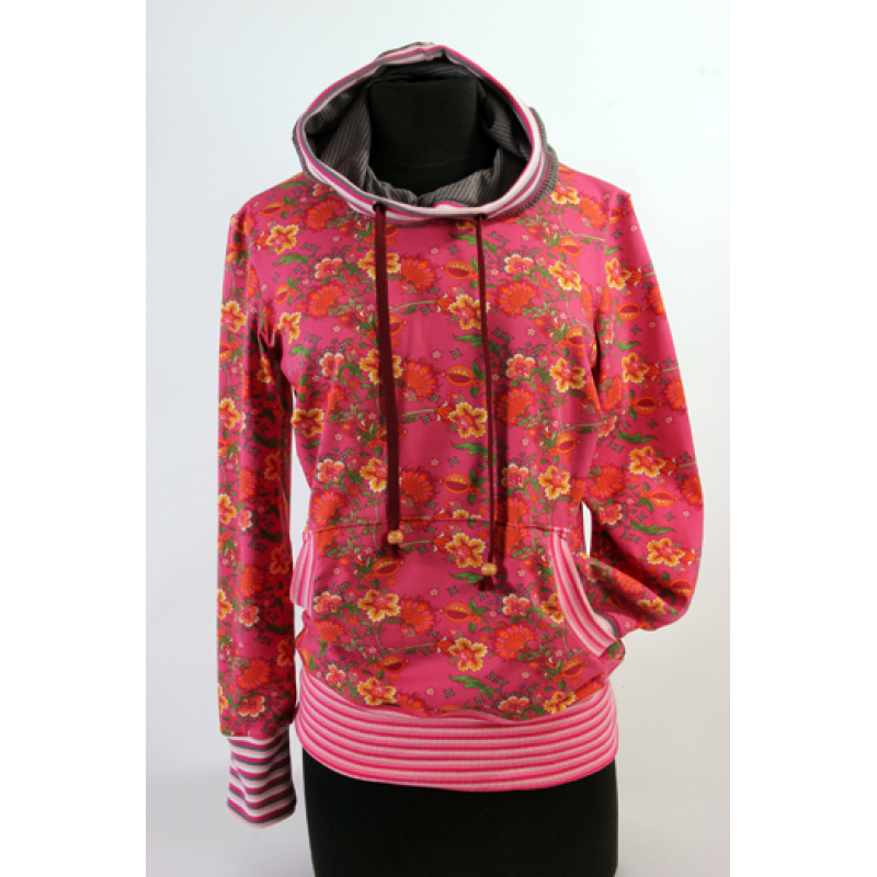 Hoodie "Pink Flower"