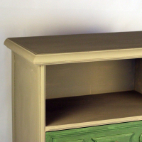 Kastje met 2 lades Olive Green van Kaija