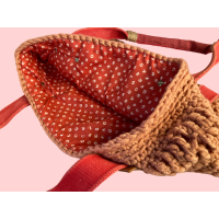 Tas Shopper gehaakt oudroze