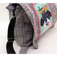 Tas "hondje met bloem"