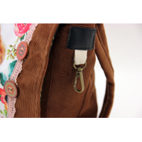 Tas "Poedel met bloemen"