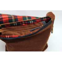 Tas "Poedel met bloemen"