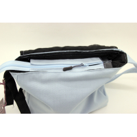 Tas "Hond roze bloem"