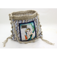 Tas Tote bag meisje met masker