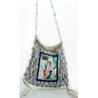 Tas Tote bag meisje met masker