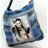 Tas "Meisje met vlechten"