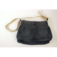 Tas Schoudertas van used jeans