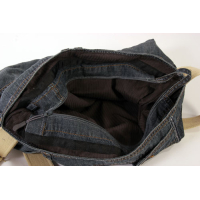 Tas Schoudertas van used jeans