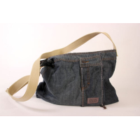 Tas Schoudertas van used jeans