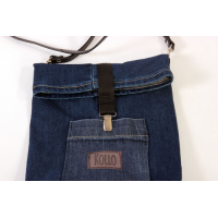 Tas Schoudertasje van used jeans