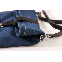 Tas Schoudertasje van used jeans