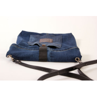 Tas Schoudertasje van used jeans