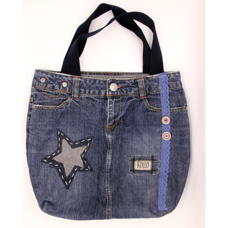 Tas Used jeans shopper 06
