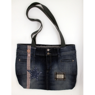 Tas Used jeans shopper 08