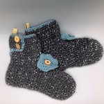 Gehaakte sloffen 03 (maat 39/40)