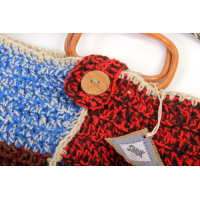 Tas schoudertas gebreid Smuk