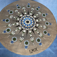 Bijzettafeltje Dot Art Smuk20-10