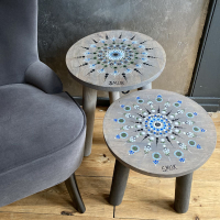 Bijzettafeltje Dot Art Smuk20-11