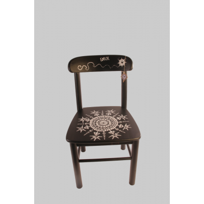 Vintage stoel Mandala 01