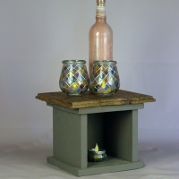 Geüpcycled voetenstoofje Whisper