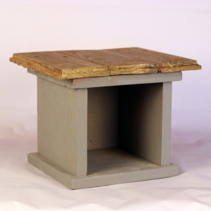 Geüpcycled voetenstoofje Whisper