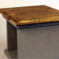 Geüpcycled voetenstoofje Whisper