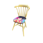 Houten stoel Maïs Nostalgia B