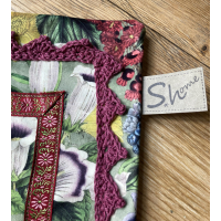 Kussenhoes Velvet Flowers