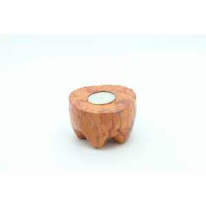 Waxinelichthouder van beton