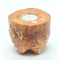 Waxinelichthouder van beton