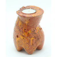 Waxinelichthouder van beton