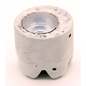 Waxinelichthouder van beton