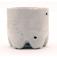 Waxinelichthouder van beton