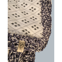 Deken met gehaakte rand 90