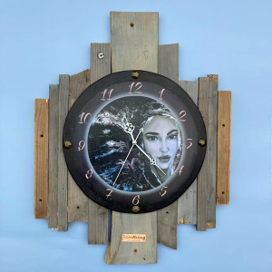 Industriële klok Shanna