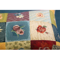 Kussen Bloem/Vlakken 98