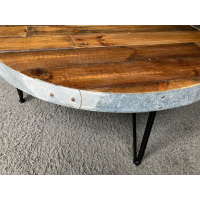 Salontafel rond robuust