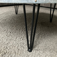 Salontafel rond robuust