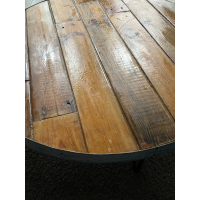 Salontafel rond robuust