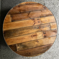 Salontafel rond robuust