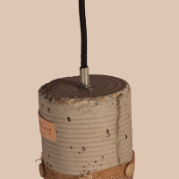 Hanglamp Beton Jute 65