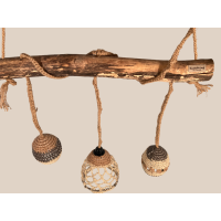 Hanglamp boomstam jute 22-76